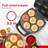 Holstein Housewares 6-Section Arepa Maker,  Non-Stick Multi-Food Maker - Arepas, Mini Pancakes, Corncakes and More-50342680