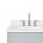 Hamlet 61'' Double Bathroom Vanity with White Quartz Top-62778108