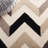 Sanyla Hand Tufted Wool Chevron Rug-1599814110