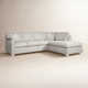 Gramercy Park Upholstered Chaise L-Sectional