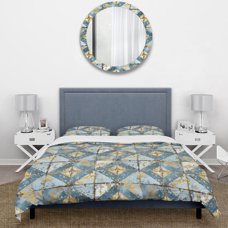 Ensemble de housse de couette Farmhouse, Housse de couette simple + 2 taies décoratives st