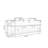 Large Storage Cabinet With Rivet Decor 72.83 Sideboard