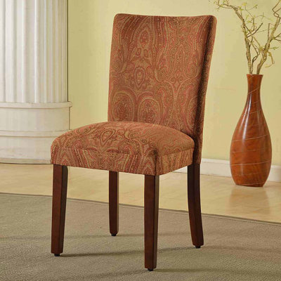 Chaise de salle à manger Parson rembourrée Carista