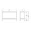 Carey Mahogany Wood Buffet & Console Table-84051721