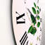 Horloge murale rétro Vintage Plant Life-60280595