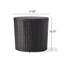Table d'appoint en rotin