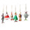 Patience Brewster Mini Cat Ornaments Set Of 6