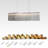 Achai 2 - Light Dimmable LED Square / Rectangle Chandelier