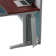 BBF Office In An Hour 2 Person Straight Cubicle Desks with Storage, Drawers, and Organizers