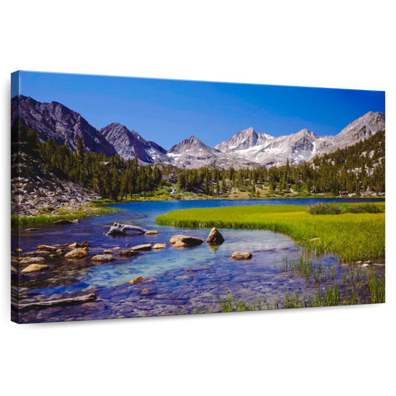 Alvord Rocky Alpine Basin, 34" H x 51" W