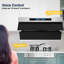 Hotte de cuisine à conduit incliné 36 po 800 CFM Awoco en acier inoxydable avec commande vocale / tactile