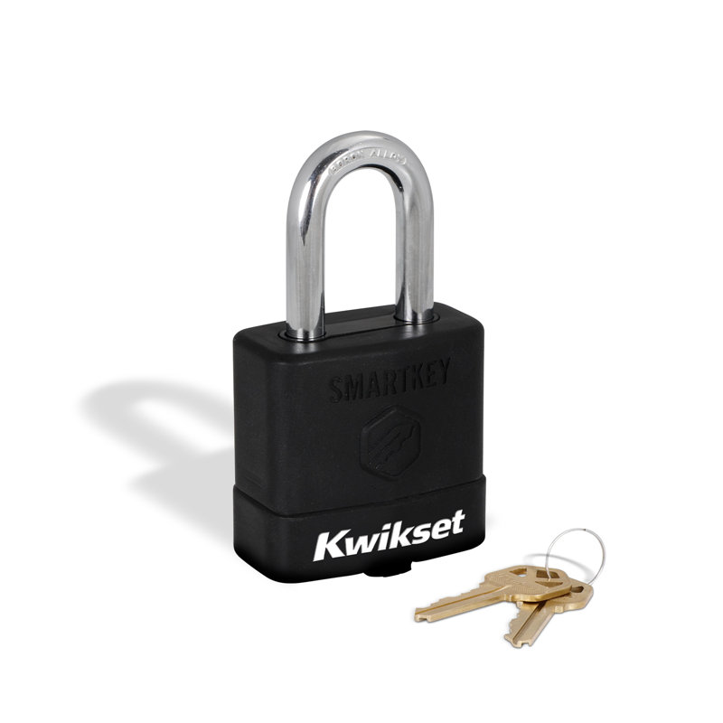 Cadenas en acier stratifié Kwikset SmartKey