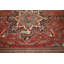 Tapis rouge en laine 8 x 11