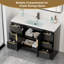 48" Single Bathroom Vanity Cabinet Base Only, Sink Top Not Included