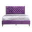 Lit double transitionnel mauve