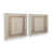 Opaque White Floater Frame