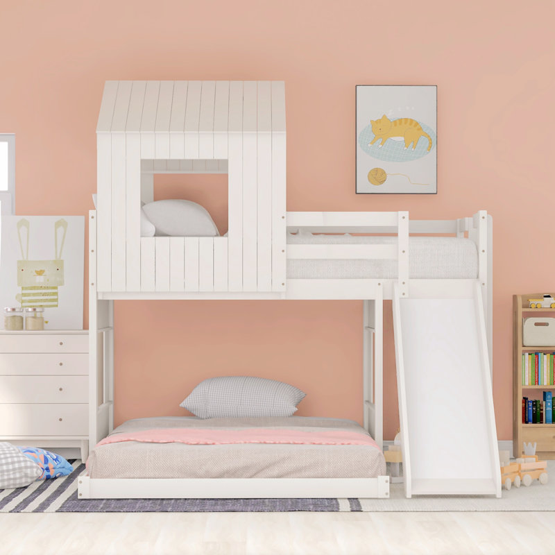 Jardon Platform Bed, White