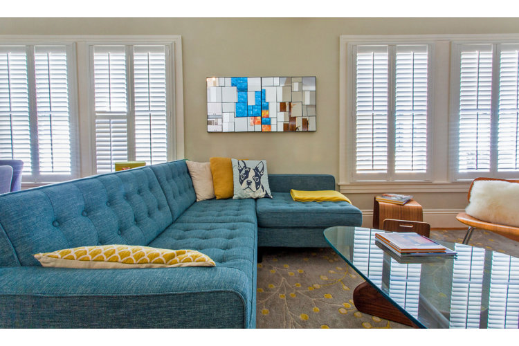 Mid-century living room