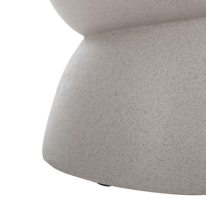 Table d'appoint Erwin, Gris clair