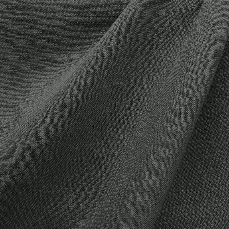 Solid Linen Look | Linati Fabric, Charcoal