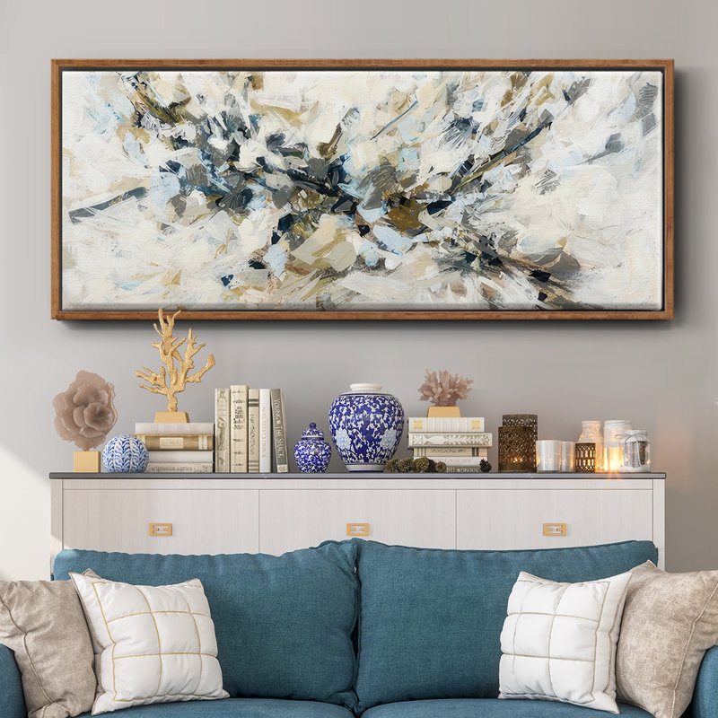 Rising Falcon - Framed Canvas