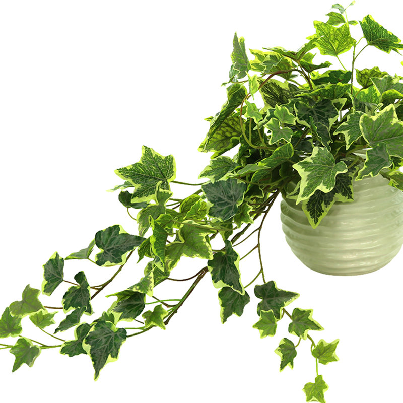 Verdant Vines Faux Ivy Plant in Ceramic Pot