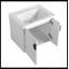 Meuble-lavabo 24 po avec lavabo, pour petite salle de bain, meuble-lavabo avec porte à fermeture en douceur-560919905-560919904