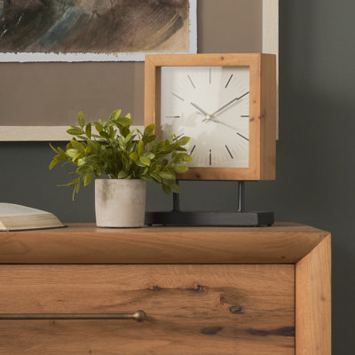 Horloge de table analogique à quartz