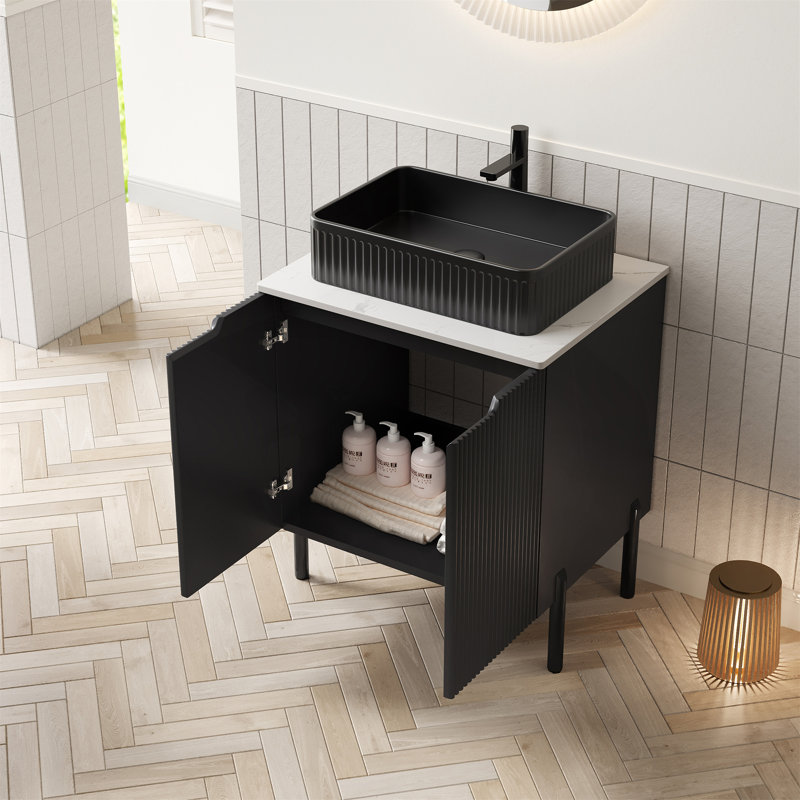 24" Bathroom Vanity With Sink