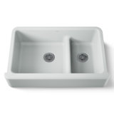 Whitehaven® 36" L x 22" W Double Basin Farmhouse Kitchen Sink