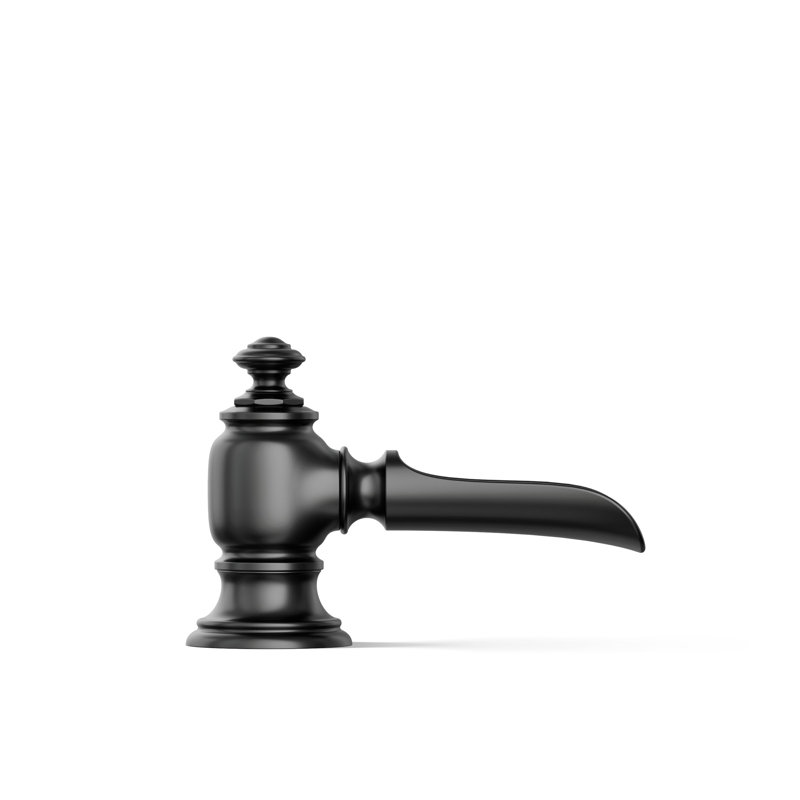 Artifacts® Flume Widespread Bathroom Faucet, Matte Black