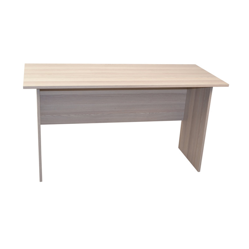 Finnlie 160Cm W Rectangle Writing Desk, Imitation Sonoma Oak/Black, Imitation Sonoma Oak