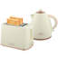 HOMCOM Kettle and Toaster Set 1.7L Jug Kettle 2 Slice Toaster-121643262