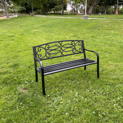 Metal Outdoor Bench