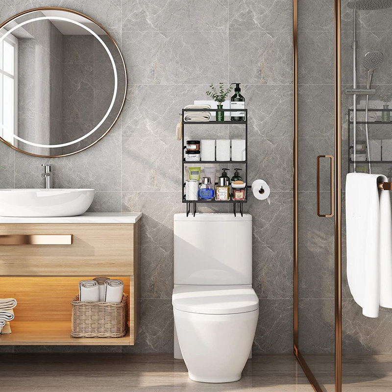 Steel Freestanding Bathroom Shelves
