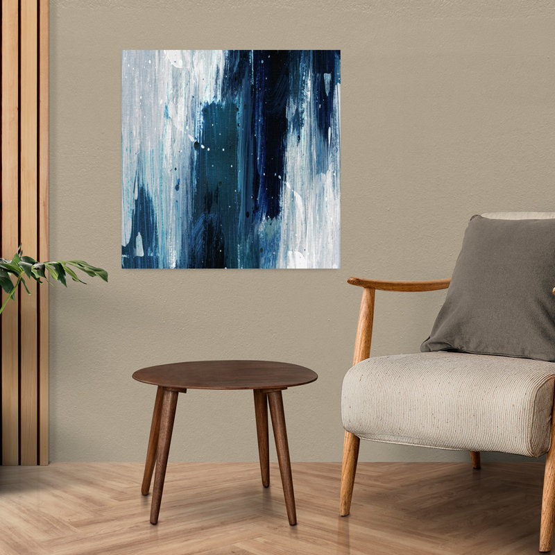 Art contemporain contemporain abstrait, H 24 po x l 24 po
