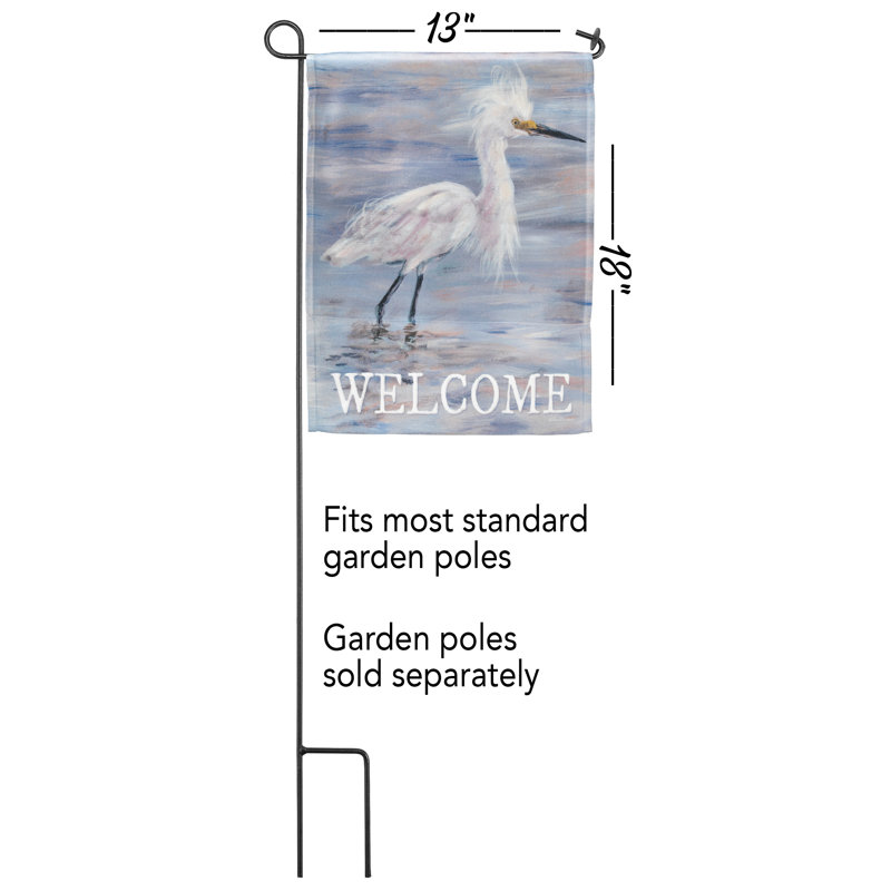 Drapeau de jardin en polyester 18 x 13 po Ekenechukwu