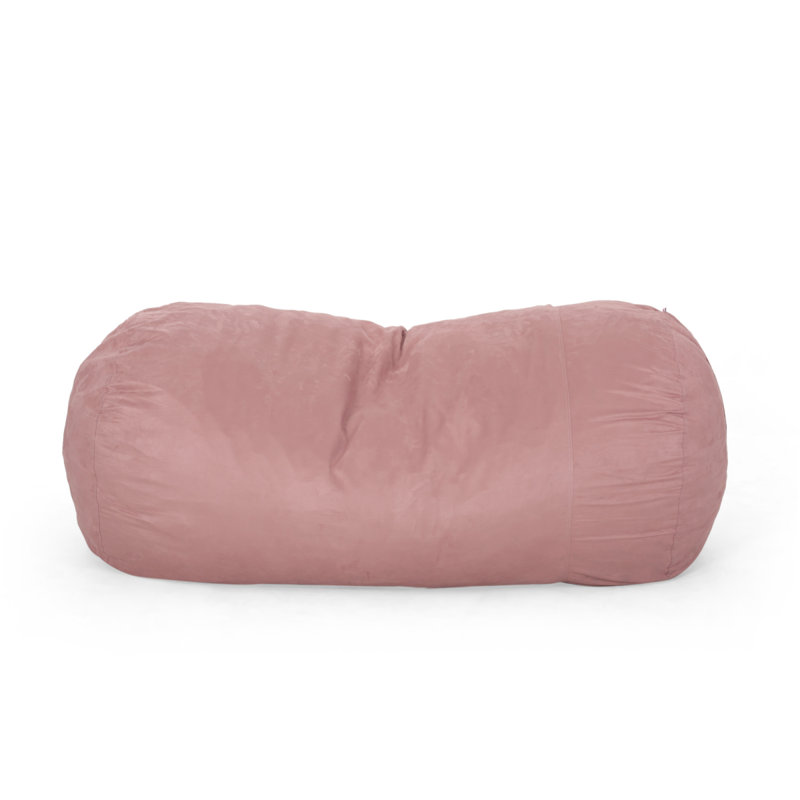 Haricot cylindrique en microfibre 8 pieds Aruba, Rose