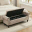 Banc de rangement rembourré avec compartiments de rangement segmentés-457804616-436590127
