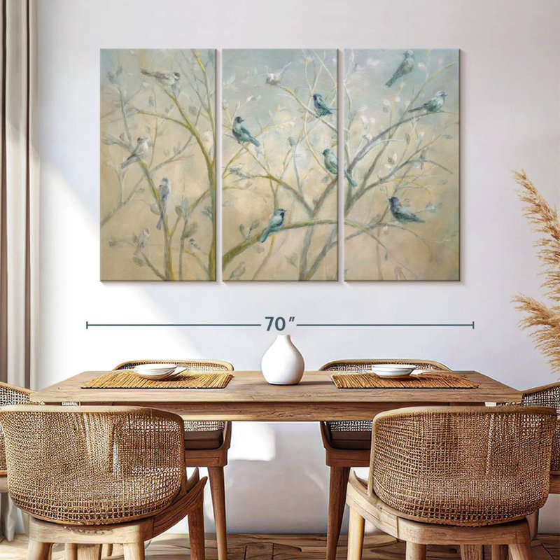Spring Gathering, 42" H x 65" W