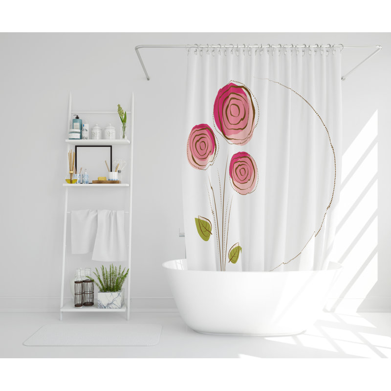 Wicked Polyester Shower Curtain Set, 177cm H x 177cm W