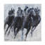 Wrapped Canvas Wall Art - Allayn Stevens  'THE RACE IS ON' Wall Art for Living Room, Bedroom, or Office Décor  - 18x18