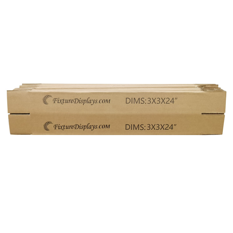 Paquet de 20 boîtes d'expédition imprimées, volets à chevauchement complet, boîte en carton à flûte simple B pour l'expédition, le courrier, l'emballage et le rangement