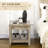 End Table and Built-In Outlets