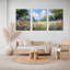 Floral Meadow, peinture à l'huile sur toile, impression de paysage (ensemble de 3)-118095942
