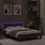 17 Stories Bed Frame With Headboard And LED -101519307-101519309