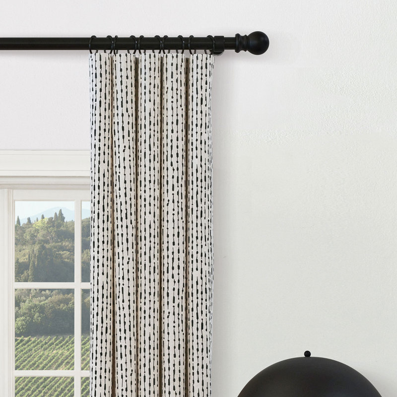 Sol Ridge Curtain Panel, 96" W x 96" L