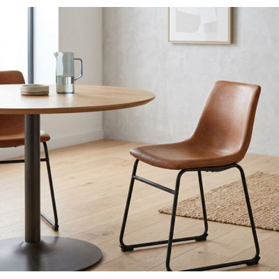 Chaise en cuir Arbeloa Pu