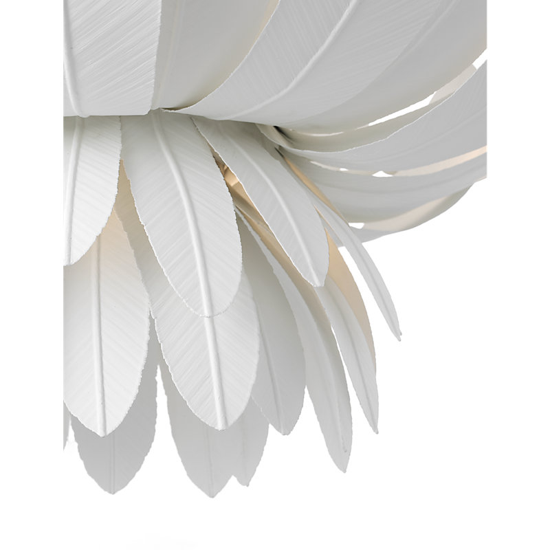 Marie Flanigan 9 - Light Chandelier, Plaster White, 41.75" H x 33.75" W x 33.5" D