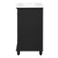 Meuble-lavabo 24 po avec lavabo en céramique-486084944